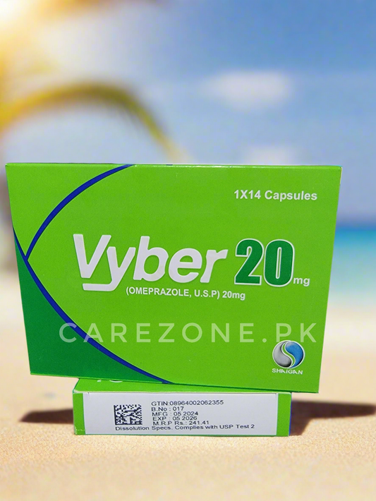 Vyber 20mg capsule (Omeprazole)