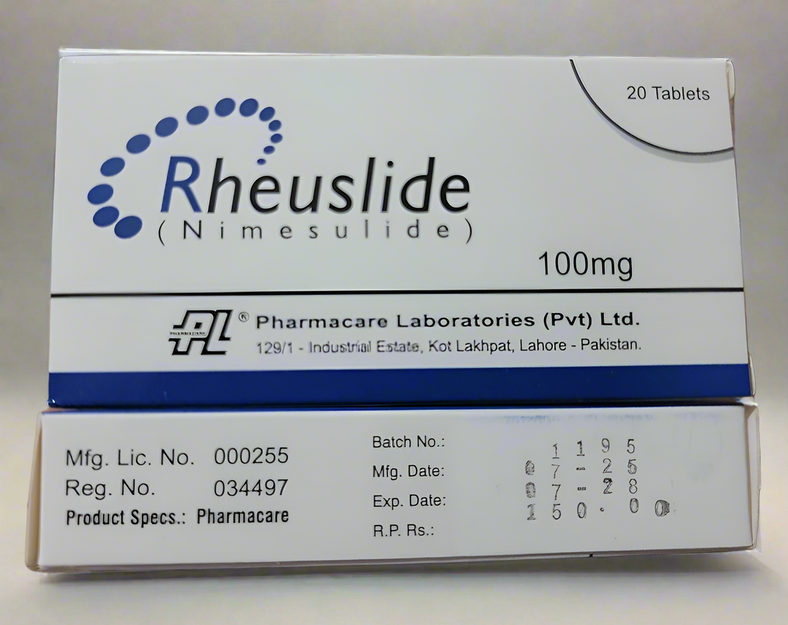 Rheuslide 100mg tablet