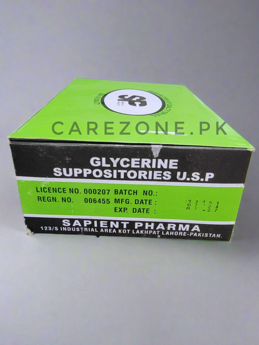 Glycerine suppository infant