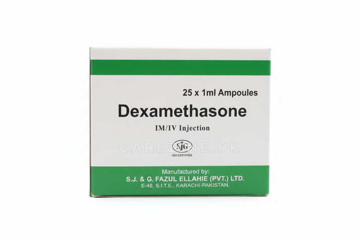 Dexamethasone Injection | IM/IV| 25 x 1ml | Dexa SJG โ Carezone.pk(One ...