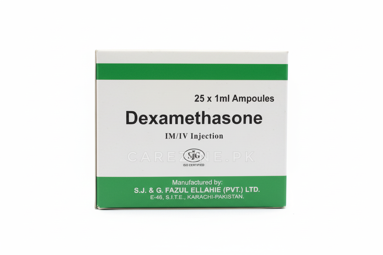 Dexa SJG Dexamethasone Injection 1ml – IM/IV Use – 25 Ampoules | Anti ...