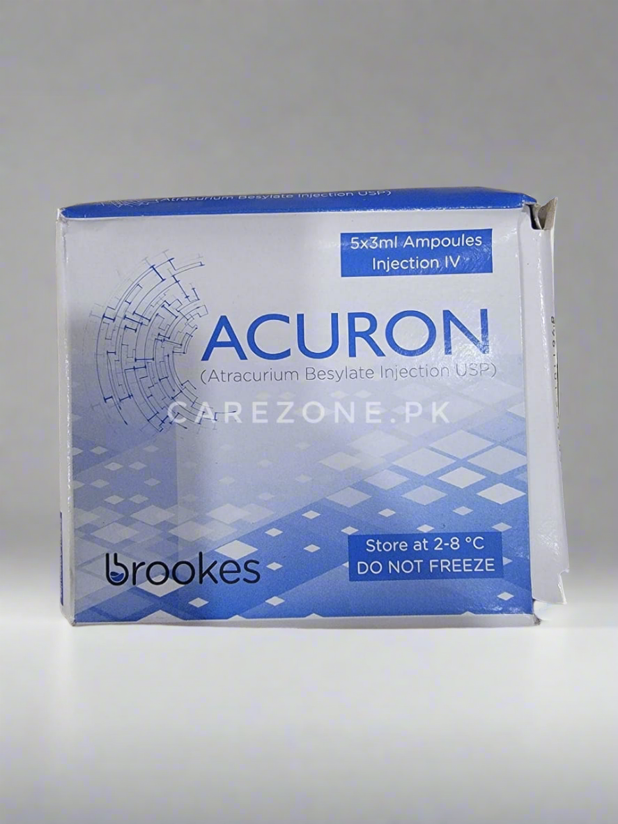 Acuron Injection 5×3ml – Atracurium Besylate USP