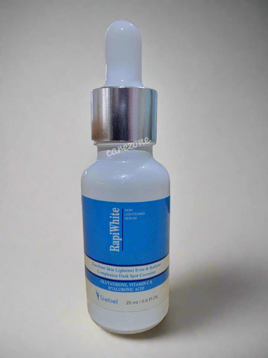 Rapiwhite Skin Lightening Serum: with Glutathione, Vitamin C and hyaluronic acid