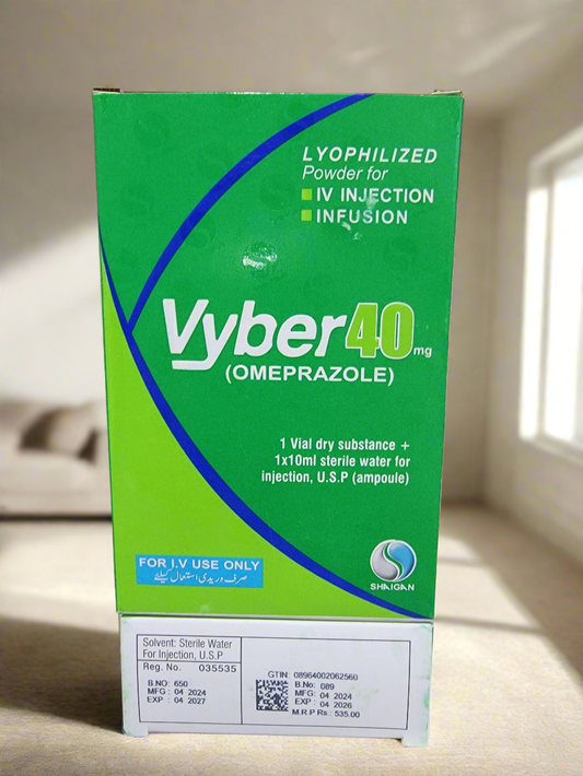 Vyber 40mg injection (Omeprazole)