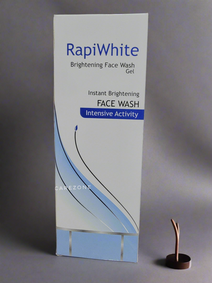 RapiWhite Brightening Face Wash Gel – Instant Brightening & Deep Cleansing – 100ml