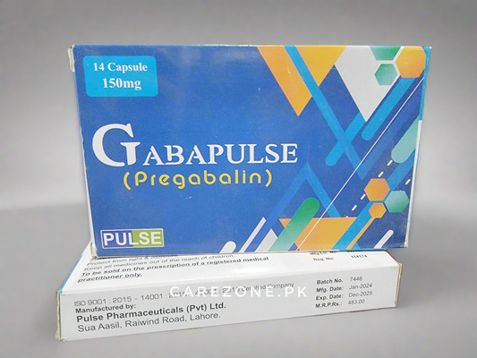 Gabapulse 150mg Capsules | Pregabalin |14's Capsules