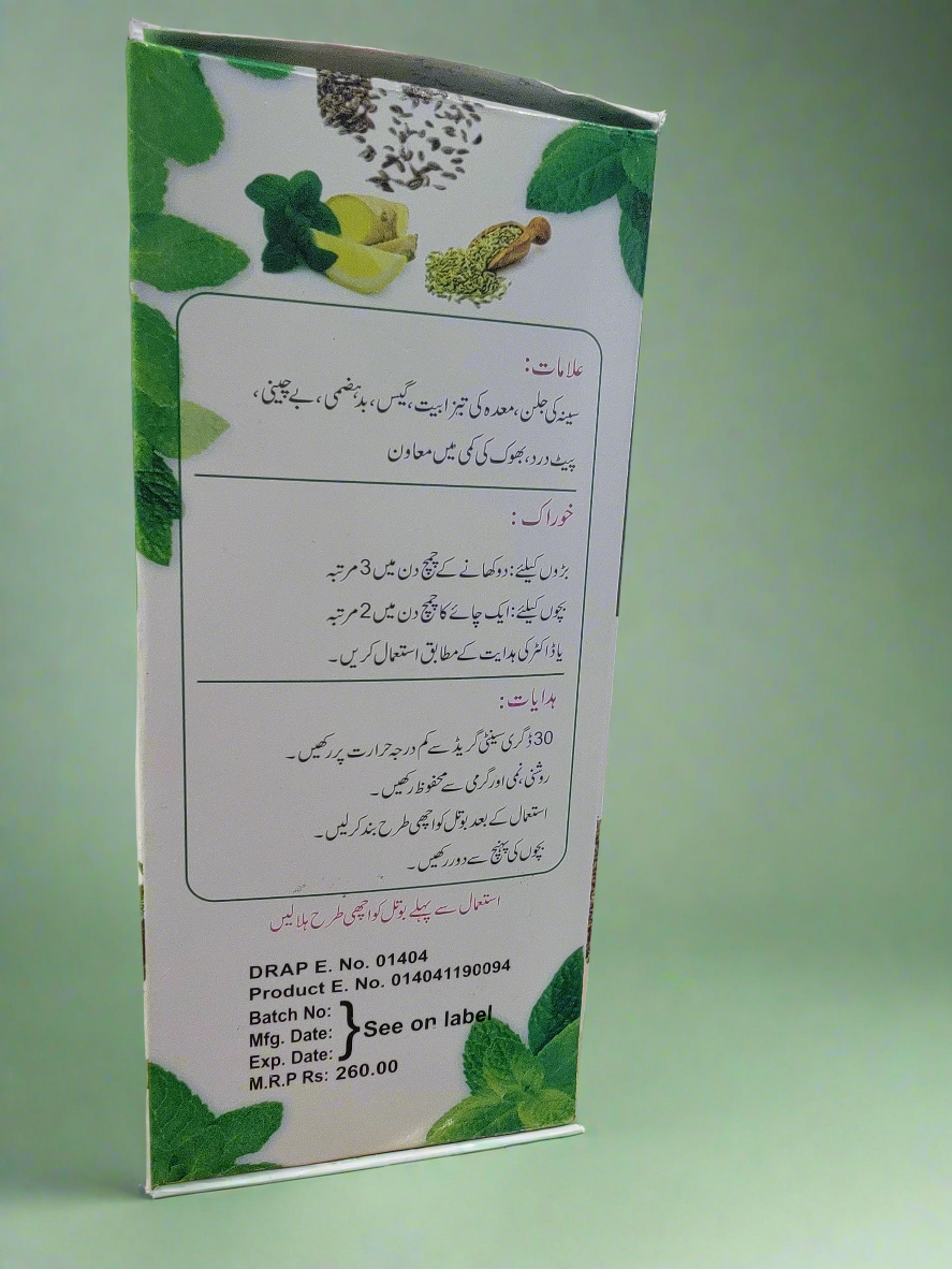 Podina Antacid Syrup | Stelacid | Mint-Flavored Digestive Relief | 220ml