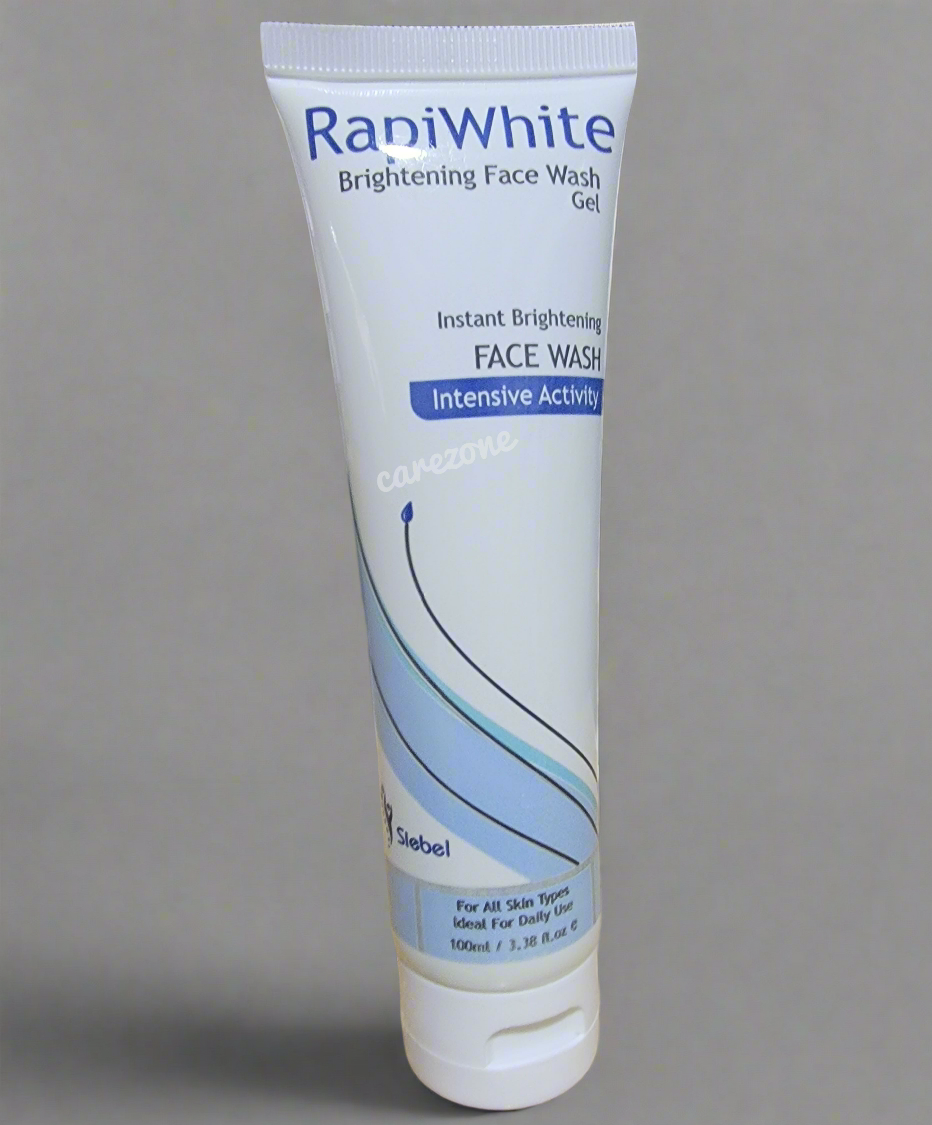 RapiWhite Brightening Face Wash Gel – Instant Brightening & Deep Cleansing – 100ml