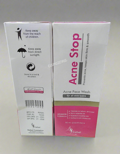 Acne Stop Anti-Acne Face Wash – Oil Control & Deep Cleansing