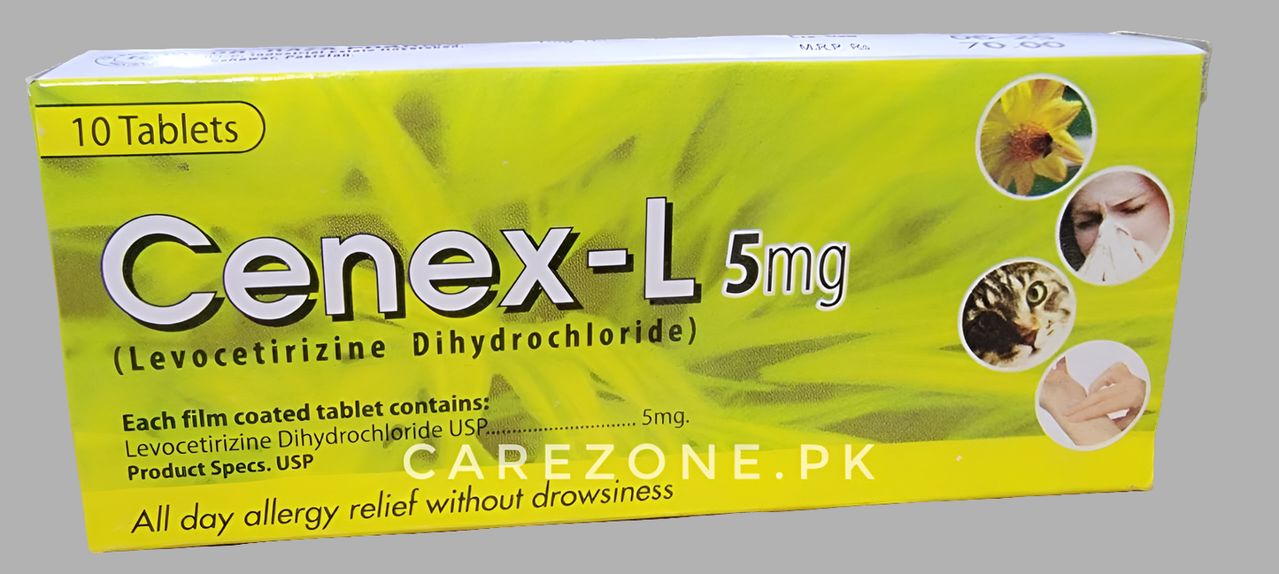 Cenex-L 5mg tablets