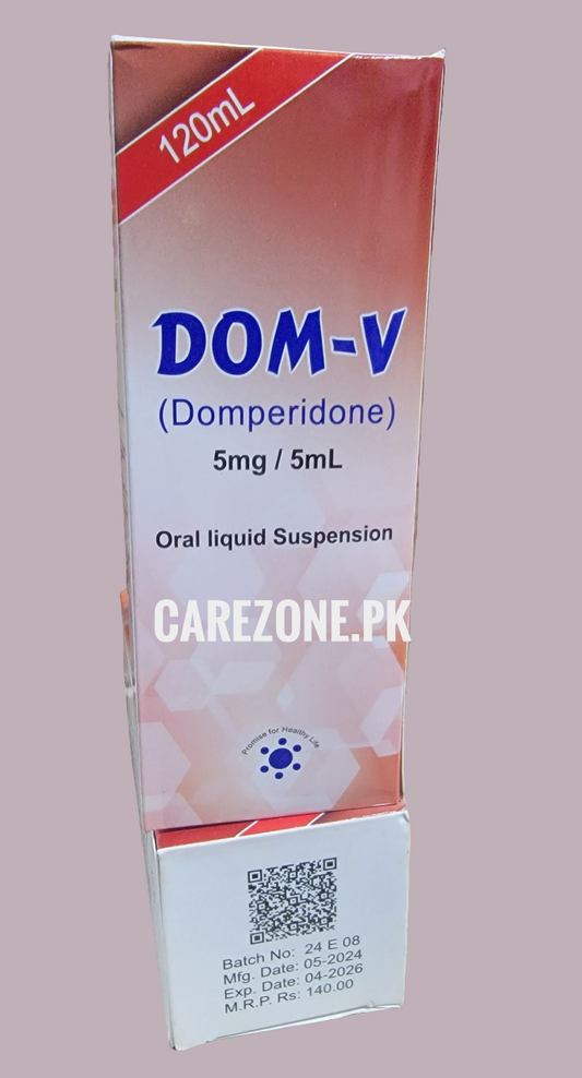 Dom-V Syrup – Domperidone 5mg/5ml | 120ml