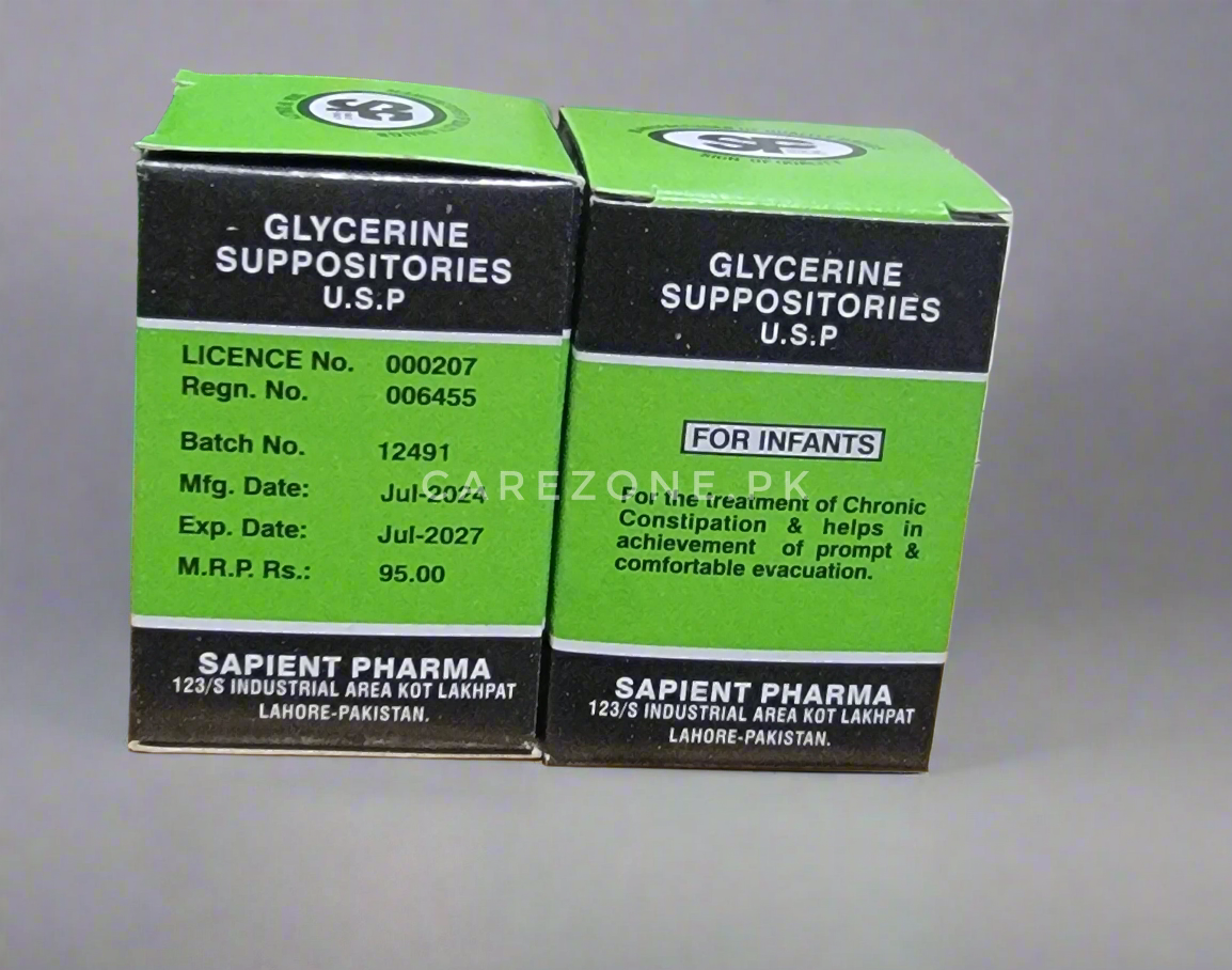 Glycerine suppository infant
