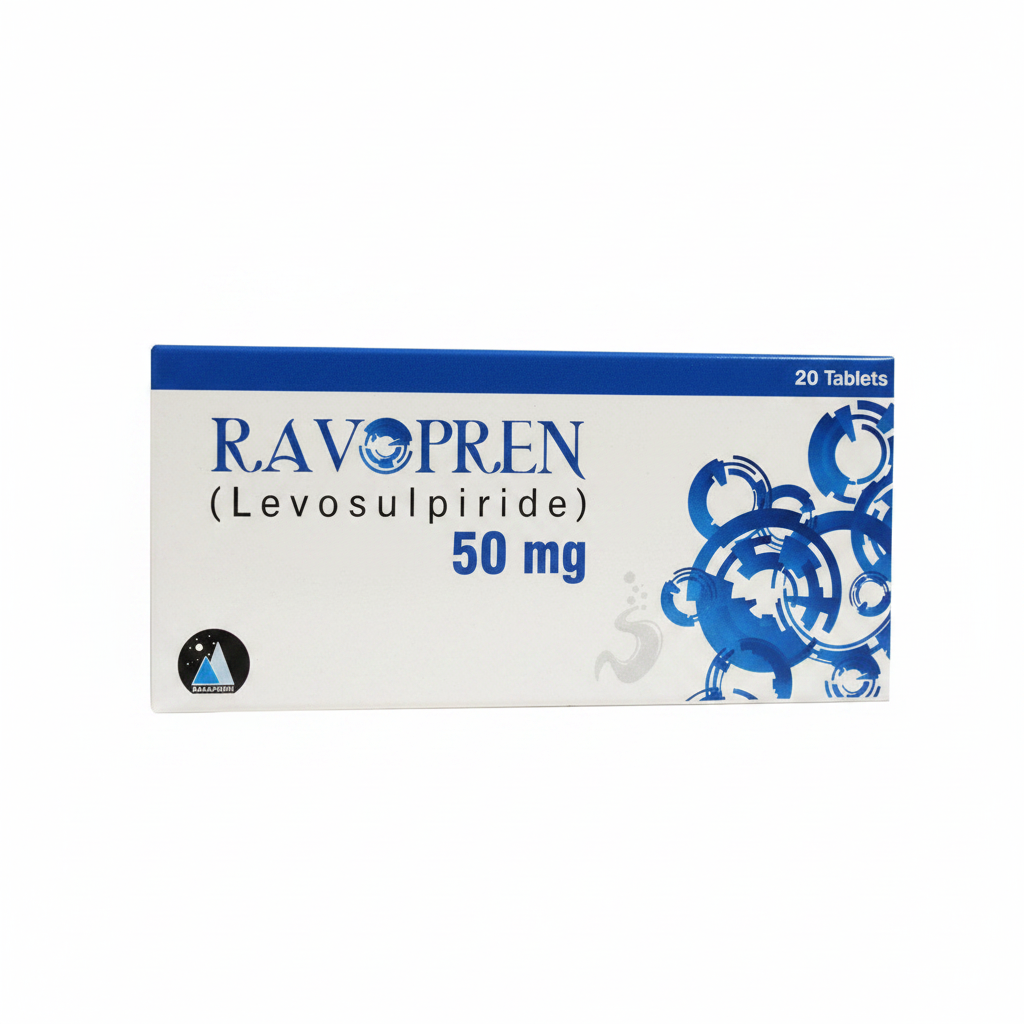 Revopren 50mg Tablets – Levosulpiride Gut Motility, Acidity & Nausea Relief | Lesuride Alternative 20 Tablets