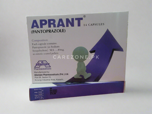 Aprant (Pantoprazole) 40mg – 14 Capsules
