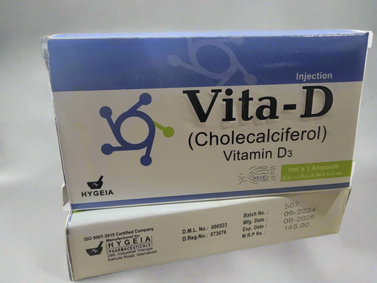 Vita-D (Cholecalciferol) Vitamin D3 Supplement – Essential Bone & Immunity Support