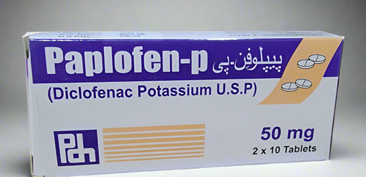 Paplofen-P Tablets – Diclofenac Potassium 50mg | 2×10 Tablets