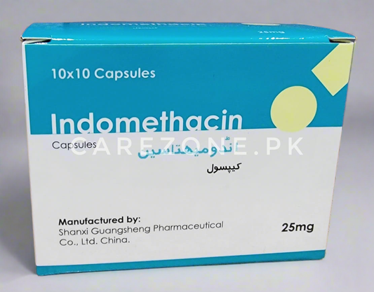 Indomethacin 25mg Capsules (100 Capsules) - Pain Relief & Anti-Inflammatory