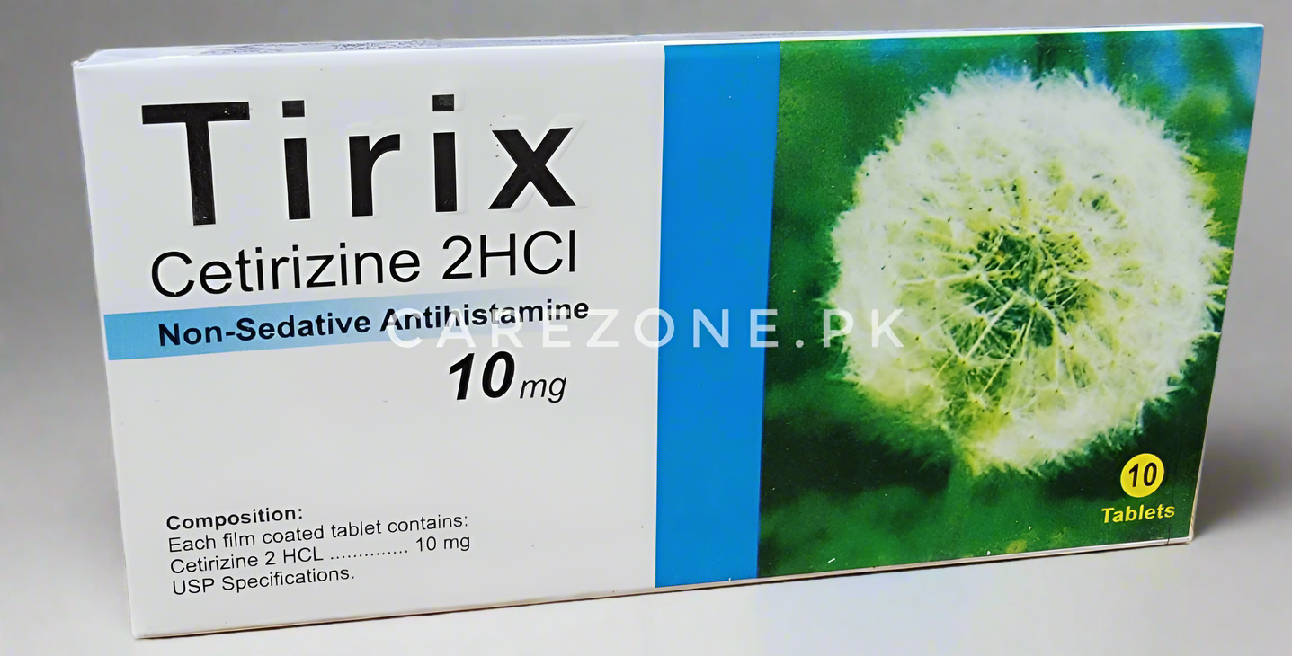 Tirix Tablet – Cetirizine HCl 10mg -10 Tablets