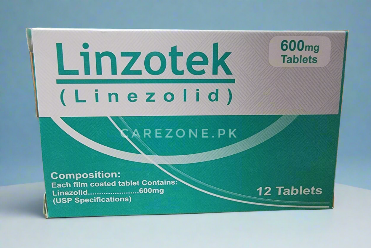 Linzotek 600mg Tablets – Linezolid – 12 Tablets | Advanced Antibiotic- Linezolid price