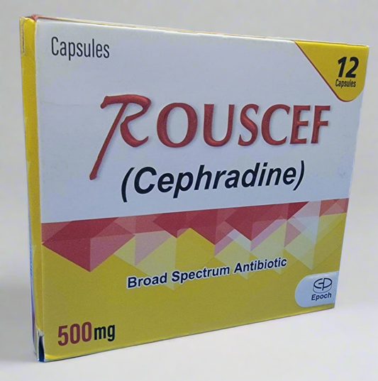 Rouscef 500mg Capsules (12's) – Cephradine
