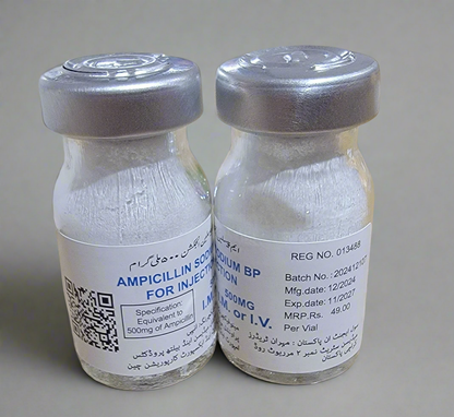 Ampicillin Sodium BP 500mg Injection | 100 vials