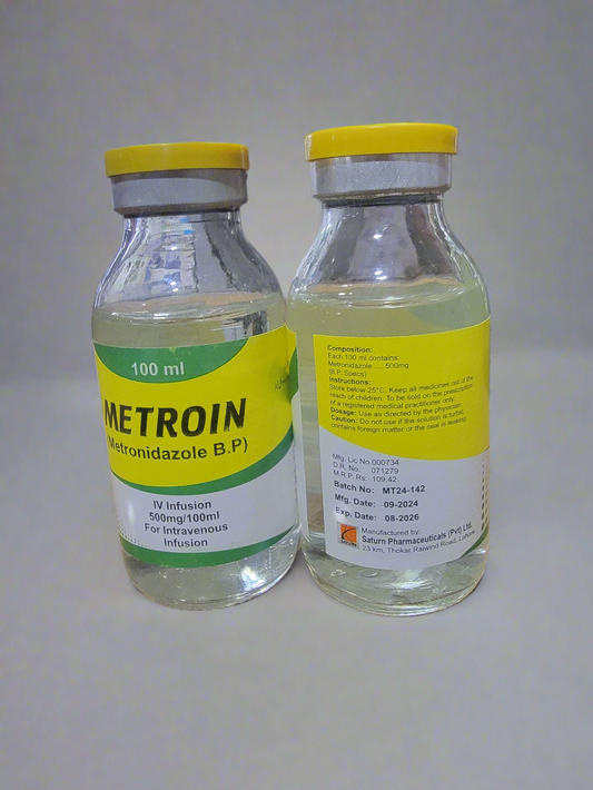 Metroin 100ml | Metronidazole infusion