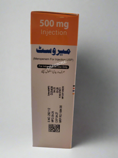 Merocit 500mg I.V injection (Meropenem)