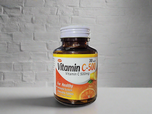 Vitamin C 500mg Tablets – 30 Tablets Pack | Price in Pakistan