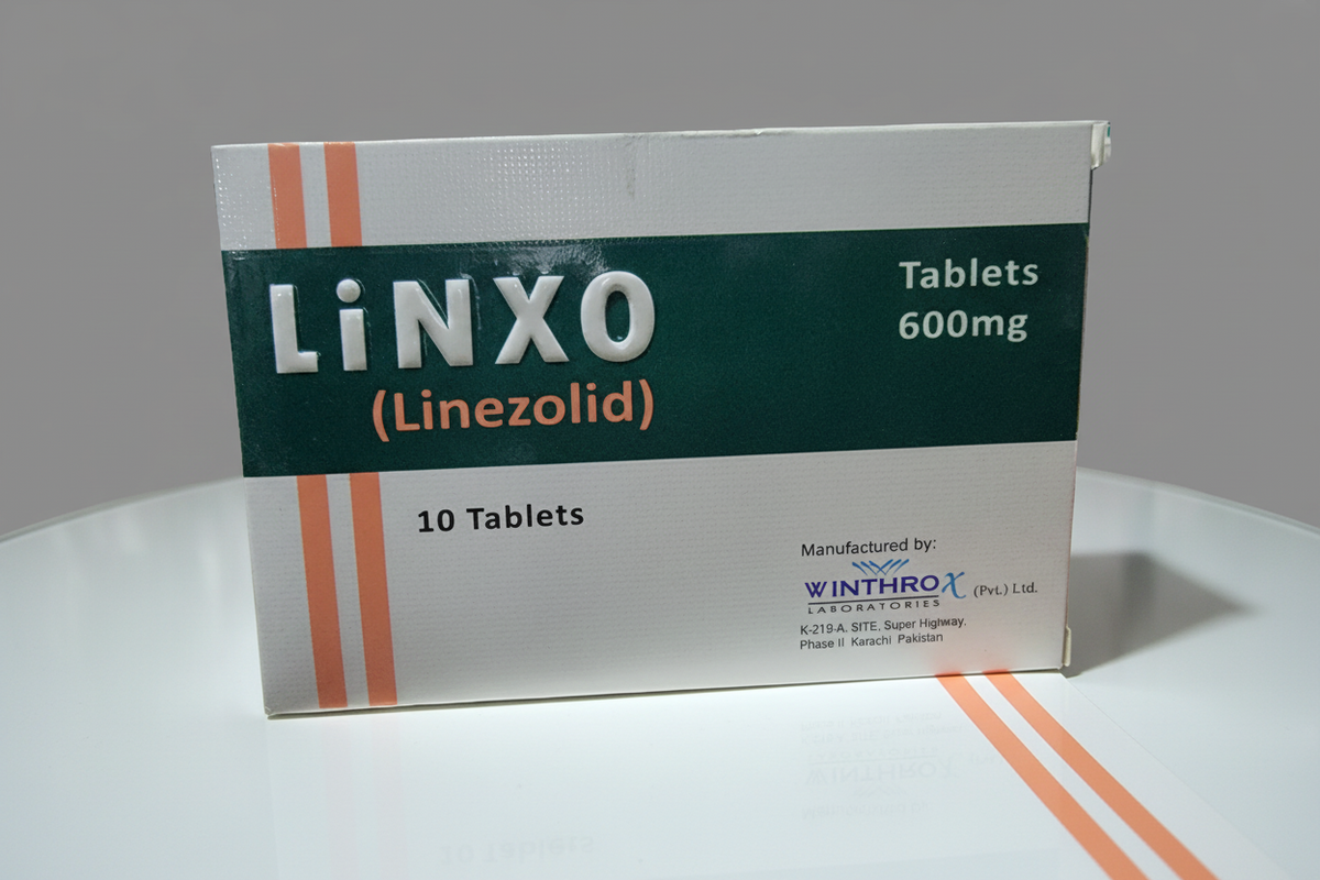 Linxo 600mg Tablets – Linezolid – 10 Tablets | Antibiotic for Resistan ...
