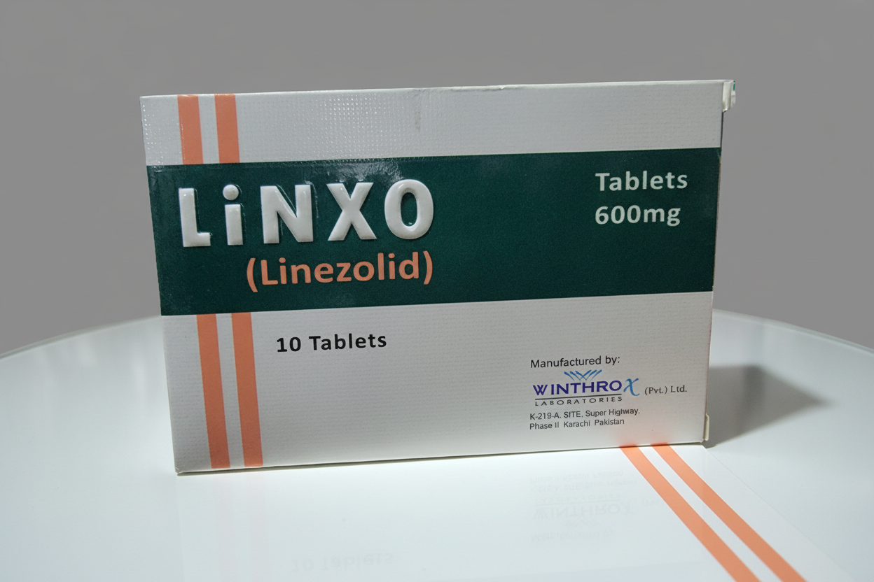 Linxo 600mg Tablets – Linezolid – 10 Tablets | Antibiotic for Resistant Infections | Linxo Price in Pakistan