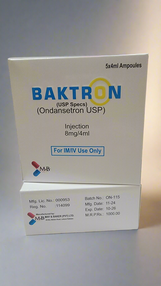 Ondesteron Baktron 8mg/4ml injection