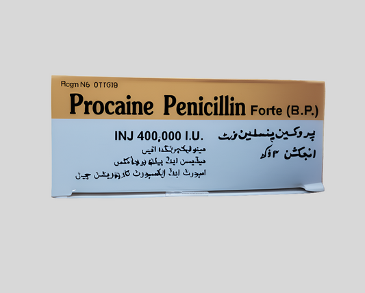 Procaine Penicillin Forte Injection 400,000 IU – Penicillin G Procaine