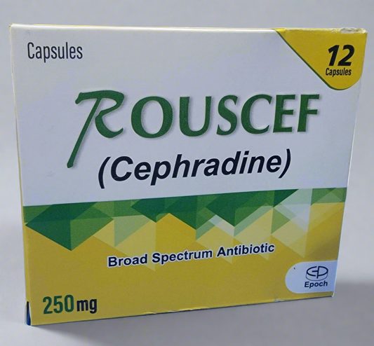 Rouscef 250mg Capsules (12's) – Cephradine
