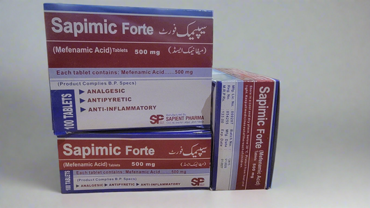Sapimic Forte Mefnamic acid 500mg tab