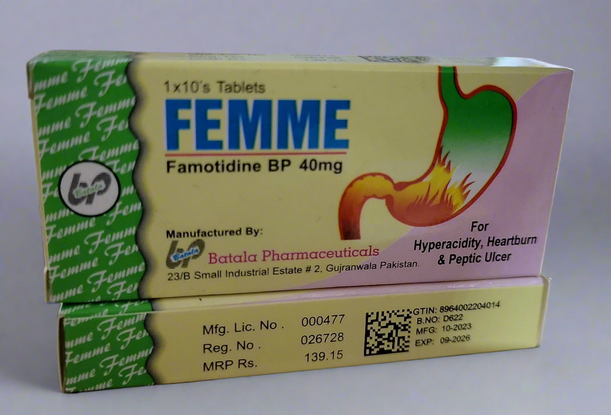 Femme 40mg 10's tablets