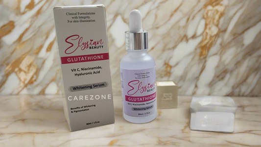 Elysian Glutathione Whitening Serum – Vitamin C, Niacinamide & Hyaluronic Acid -30ml