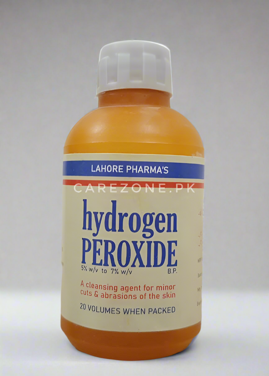 Hydrogen Peroxide Solution 60ml – Antiseptic & Disinfectant for Wound Cleaning-10 pieces