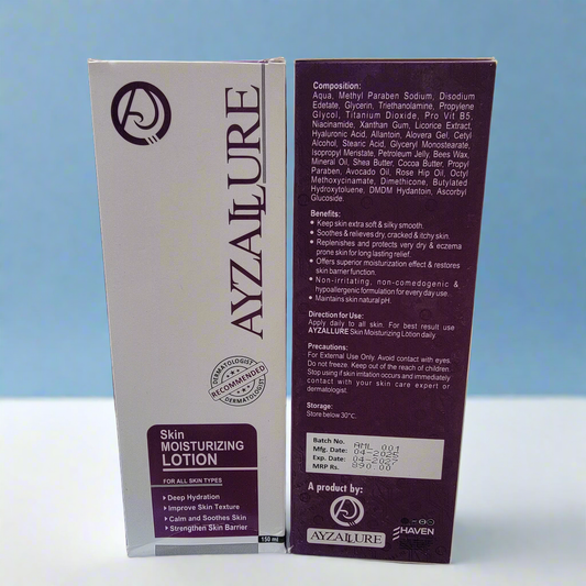 Skin Moisturizing Lotion – Deep Hydration & Barrier support- AZALLURE