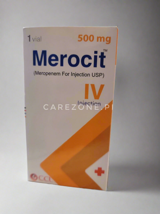 Merocit 500mg I.V injection (Meropenem)