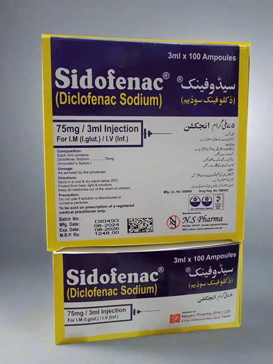 Sidofenac injection (Diclofenac sodium)