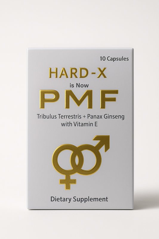 Hard-X Capsules – Tribulus Terrestris + Panax Ginseng + Vitamin E - 10 Capsules | For مردانہ طاقت and Energy