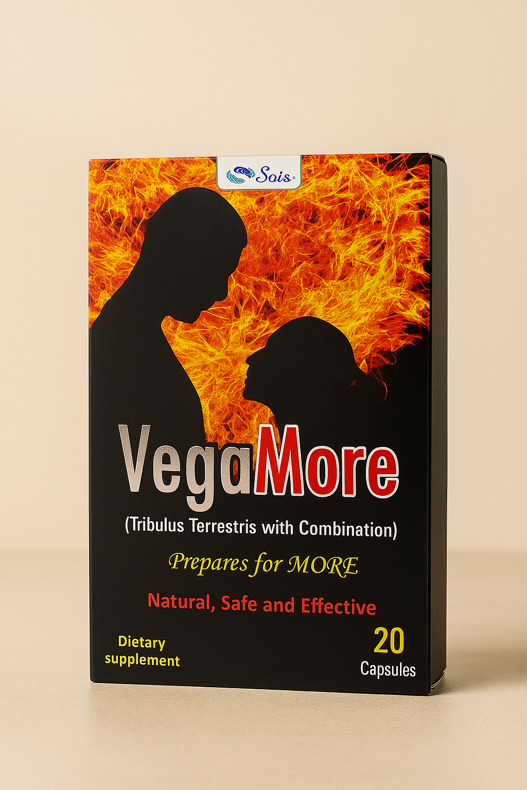 Vegamore Capsules – Tribulus Terrestris Combination | Male Vitality & Energy Support | 20 Capsules Price in Pakistan