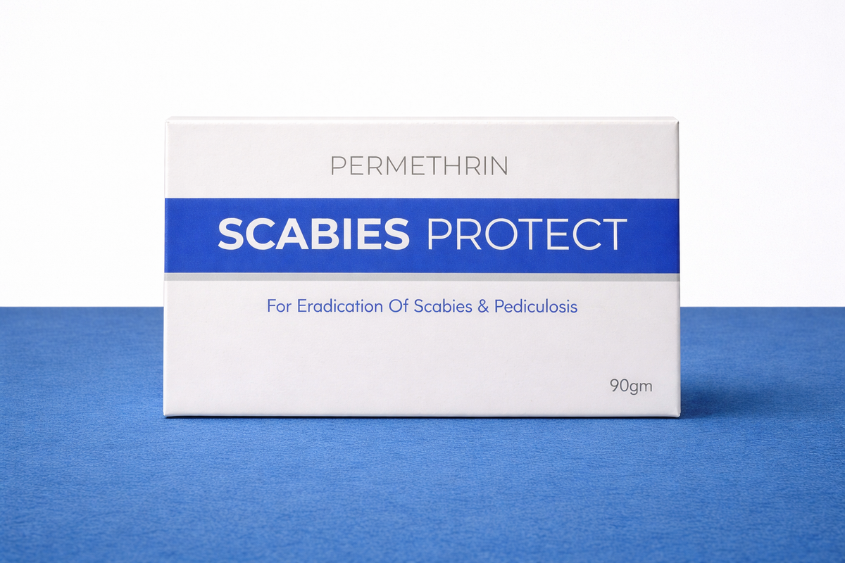 Scabies Protect Soap (Permethrin + Sulphur) 90g – For Scabies & Pedicu ...