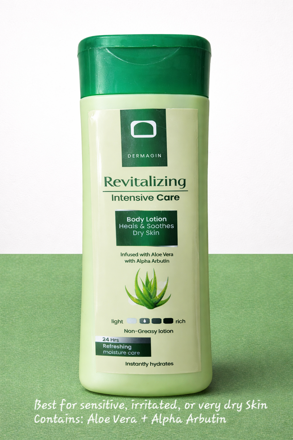 Revitalizing Intensive Care Body Lotion 100ml – Aloe Vera & Alpha Arbutin | Deep Hydration & Skin Repair | Non-Greasy