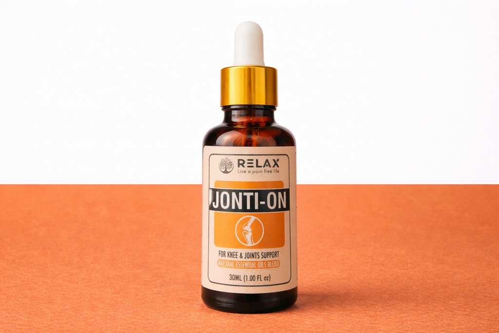 Jonti-On Oil – Natural Essential Oils Joint & Knee Pain Relief | Herbal Anti-Inflammatory | Volini Alternative 30ml