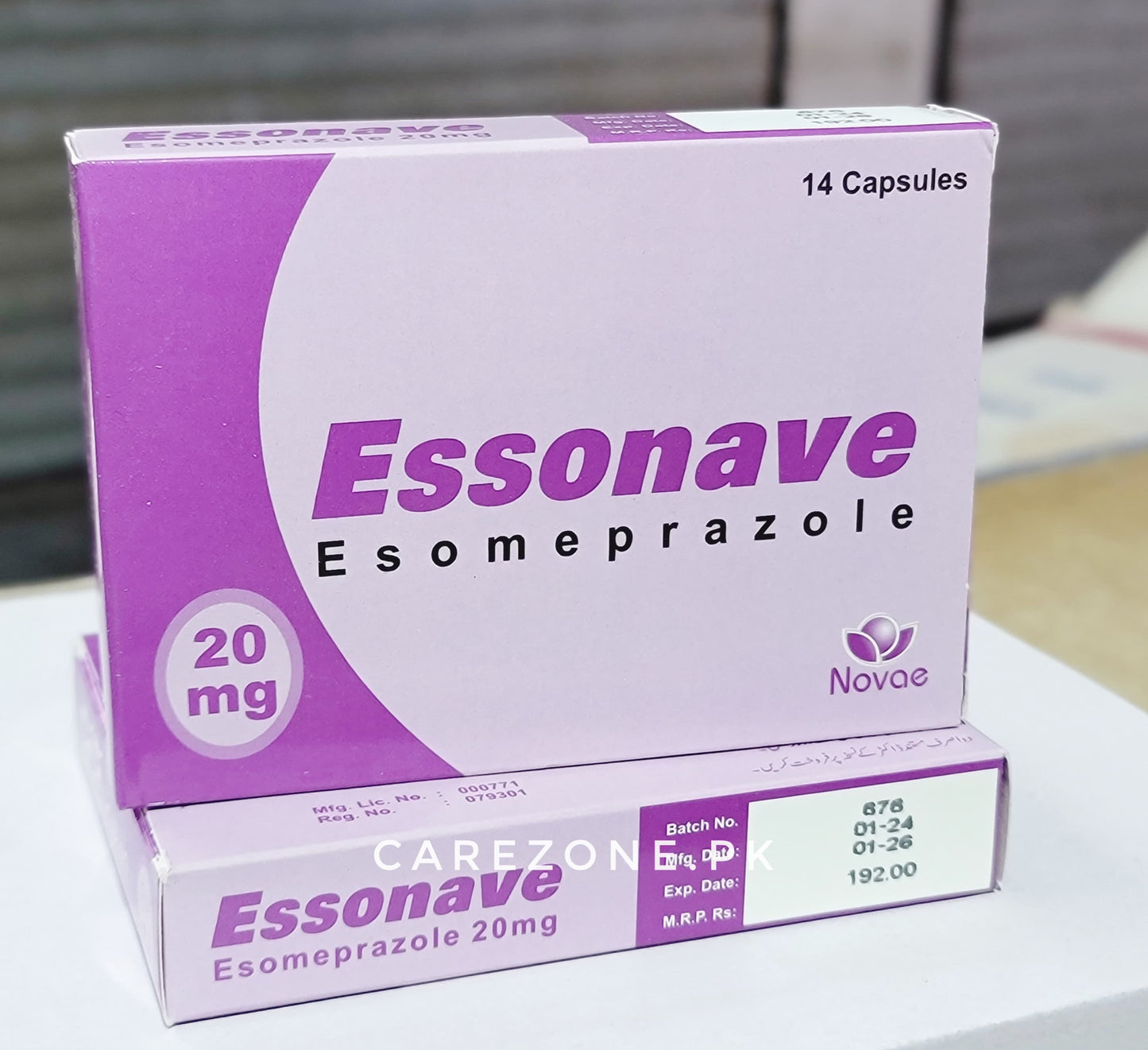 Essonave 20mg capsule (Esomeprazole)