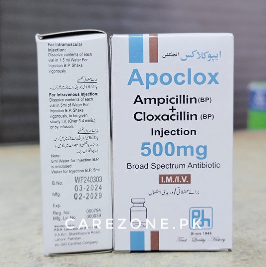 Apoclox 500mg injection