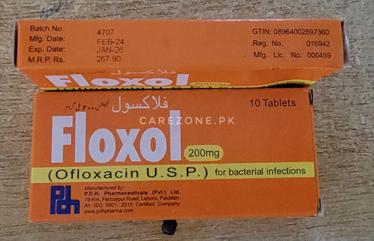 Floxol 200mg tablets