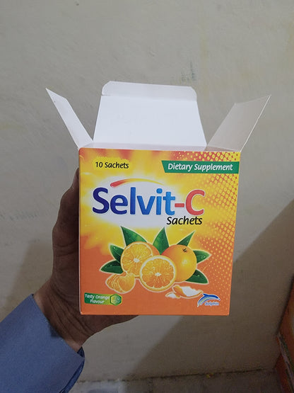 Selvit-c sachet orange flavor / Calvit-c sachet alternative